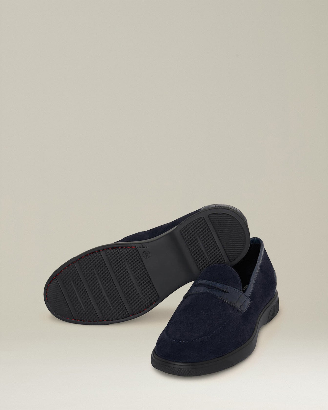 Kiton Shoes Loafer Kalb Krokodil Größe 42