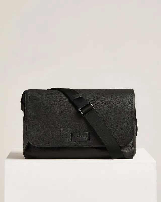 Kiton Bags Umhängetasche Hirschleder schwarz TU