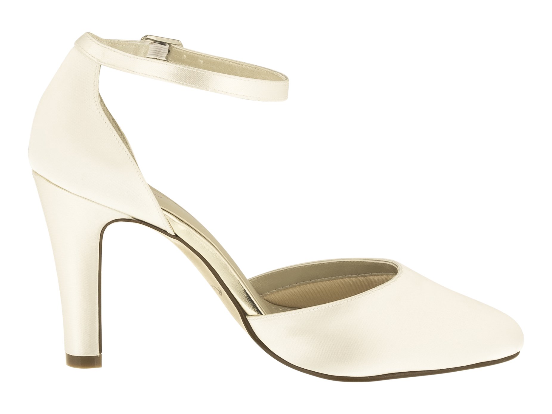 Rainbow Club Timeless Dana Pumps Ivory Satin 9 cm