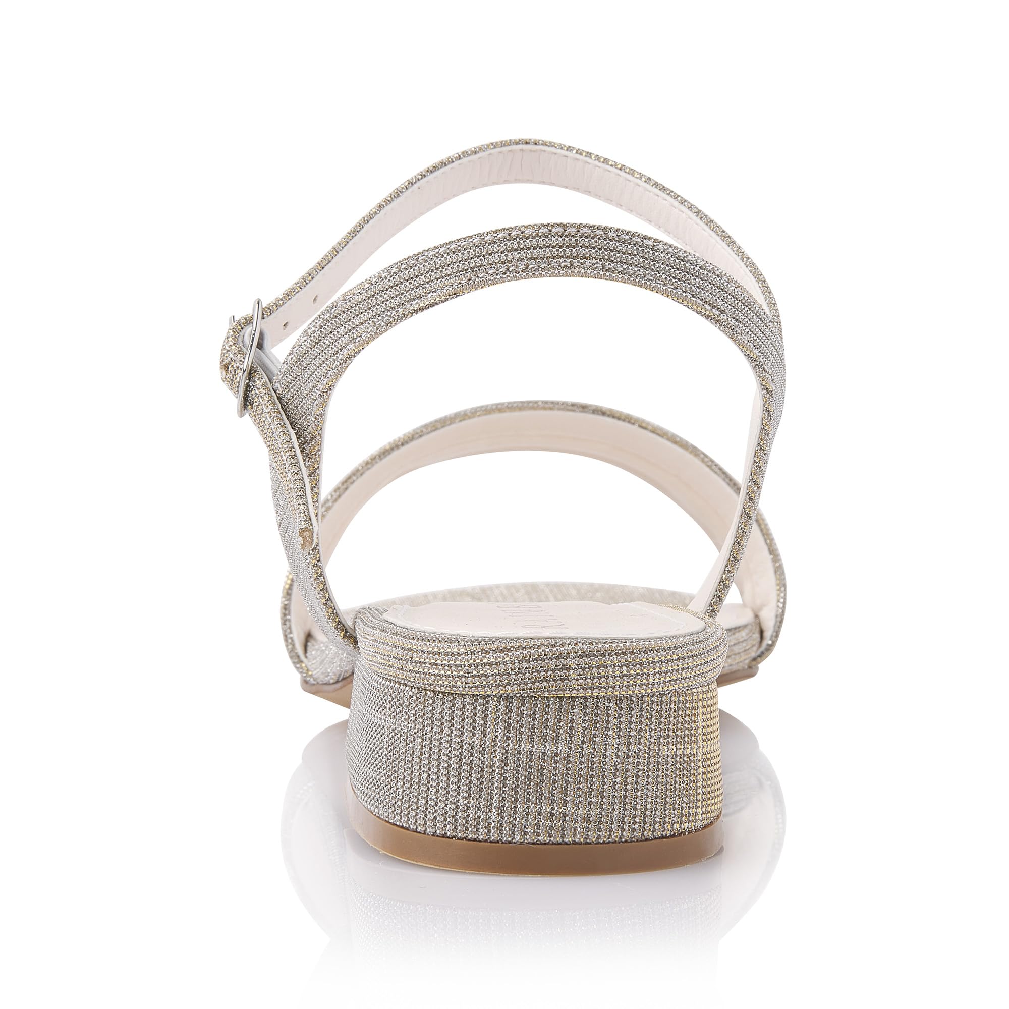 Rainbow Club Salli Braut Sandale Gold Metallic 3 cm Gr.36-41