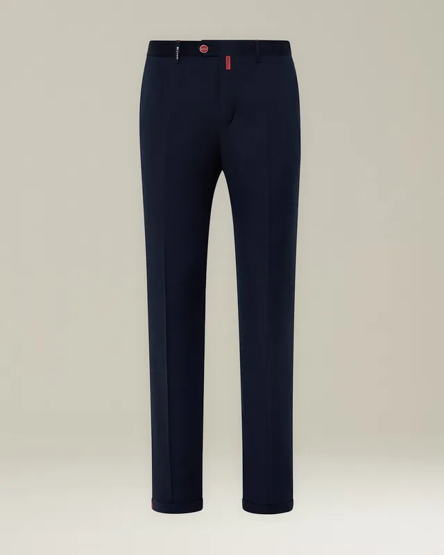 Kiton Trousers Wool Chino Trousers Chinohose Wolle Gr. 34