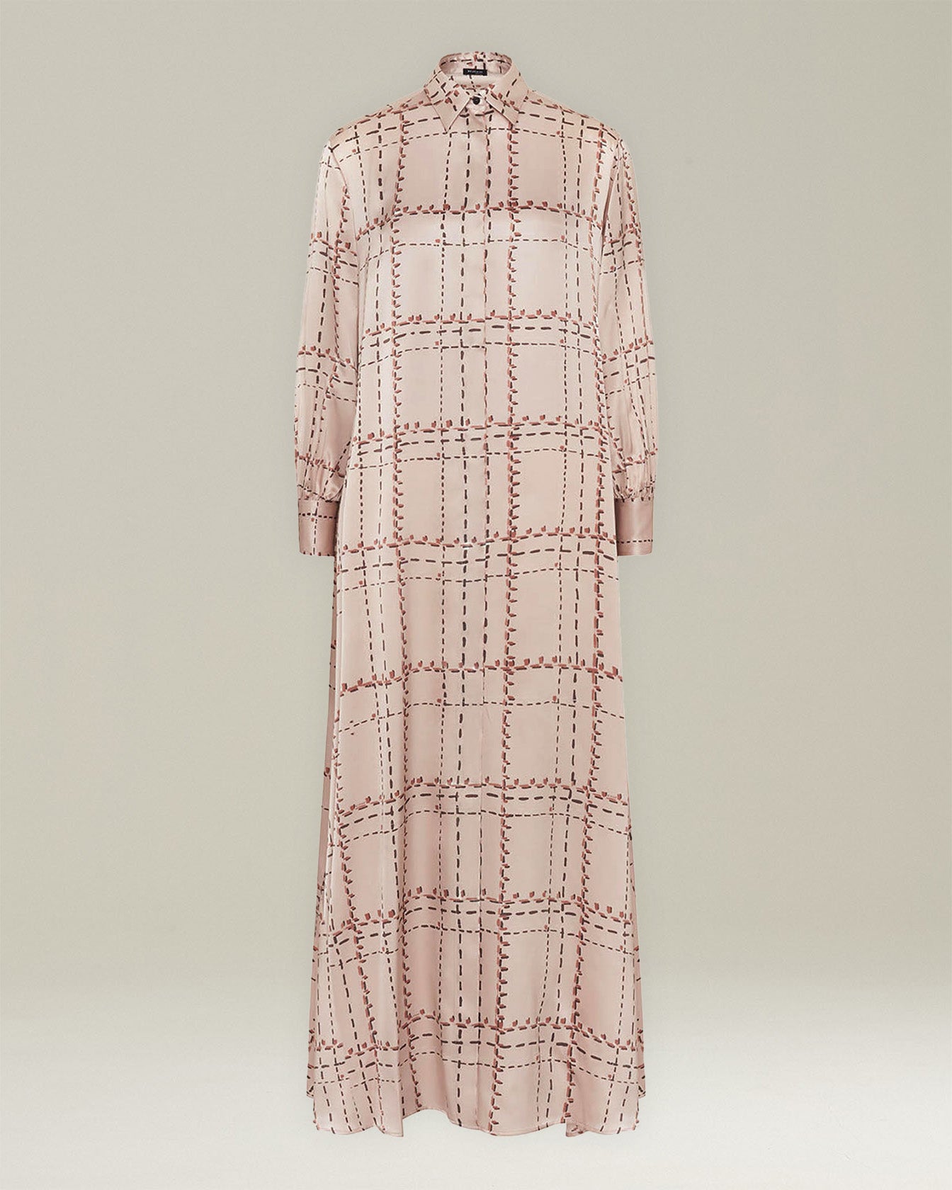 Kiton Dresses Chemisier Seta Stampata Kleid Seide bedruckt