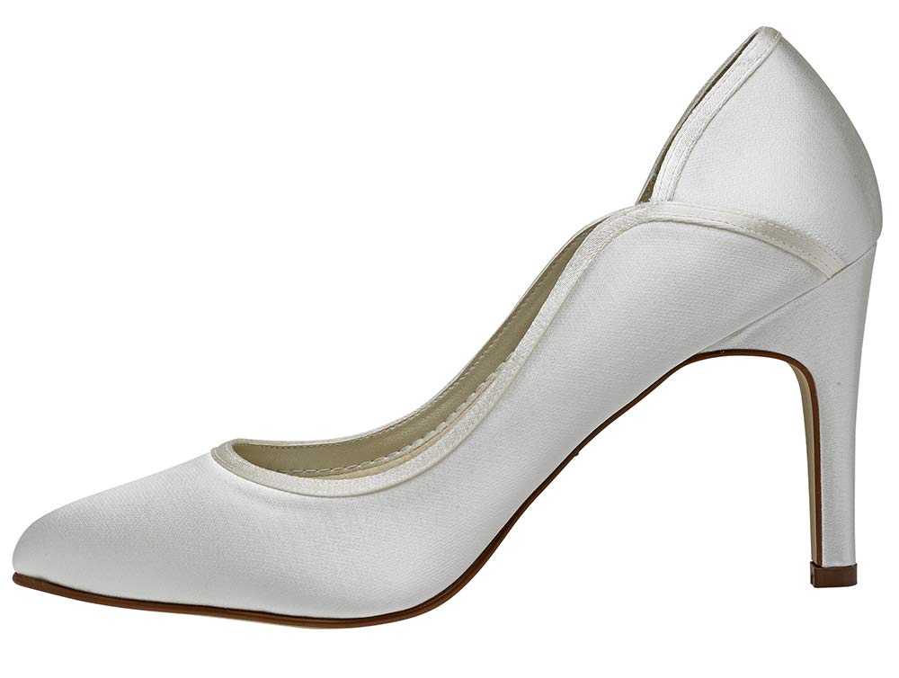 Rainbow Club Lucy Pumps Ivory Satin Gr. 40,5