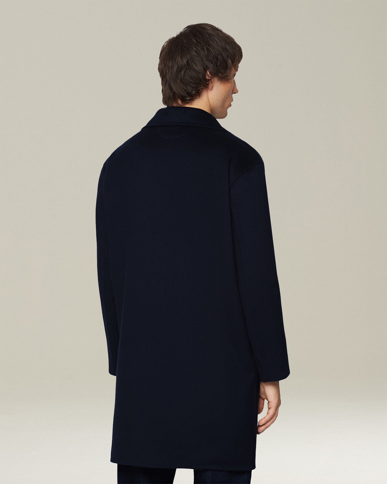 Kiton Double Cashmere Mantel Kaschmir
