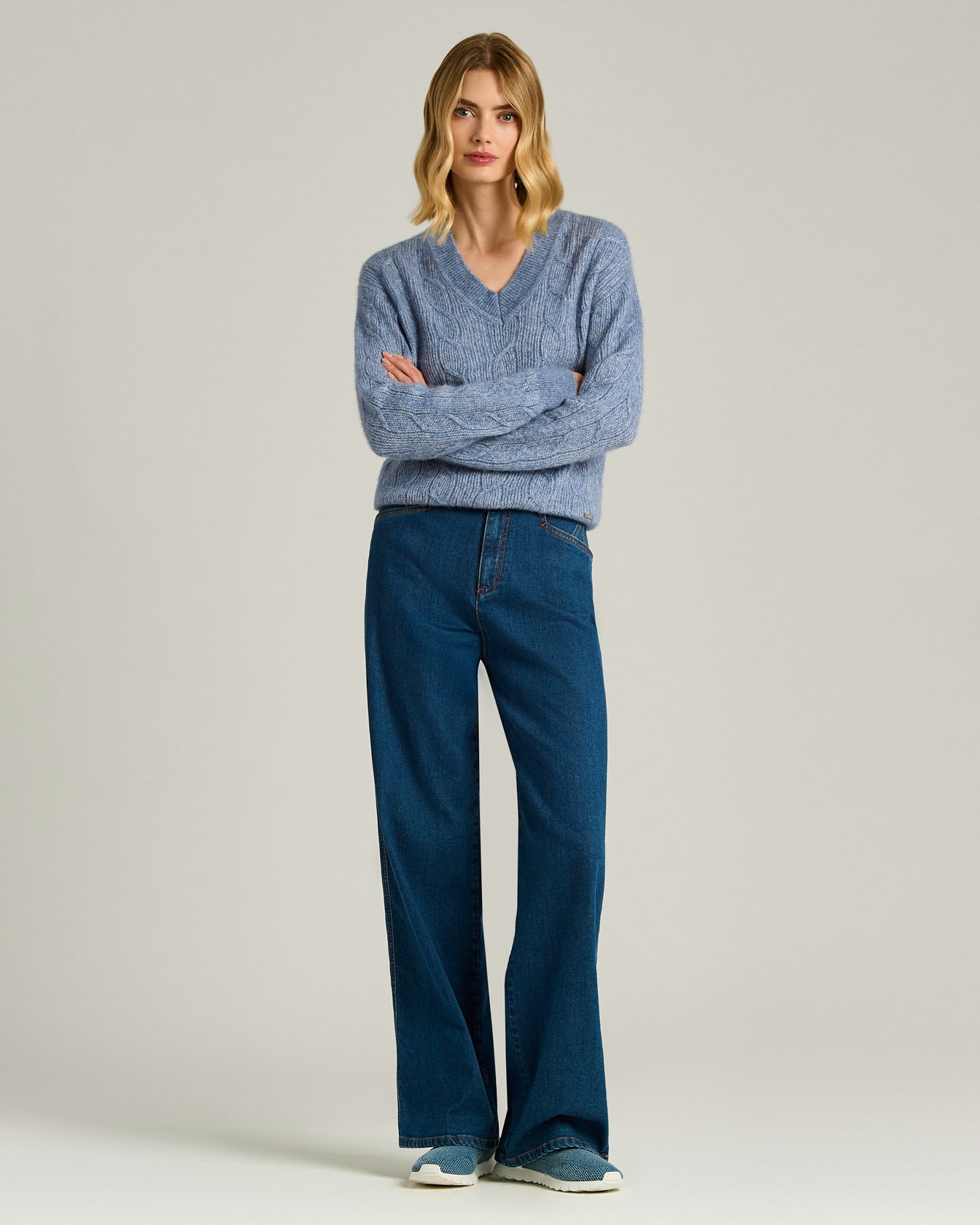 Kiton V-Neck Pullover Kaschmir Seide Feinstrick