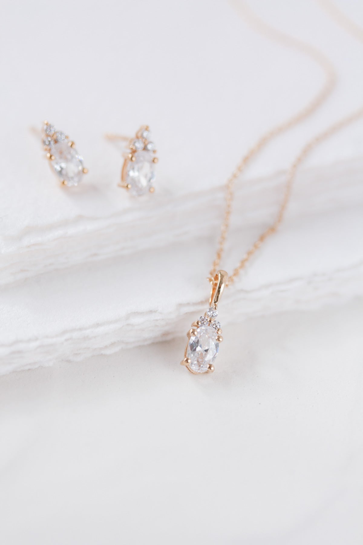 Juvelan Dazzling Beauty Schmuckset Kristall Silber