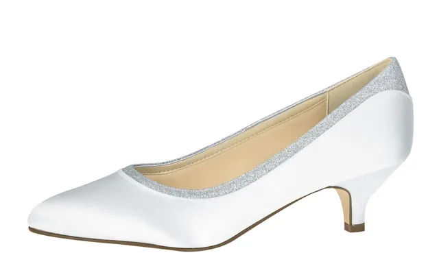 Rainbow Club Embellished Collection Bobbie Brautschuhe Ivory 5cm