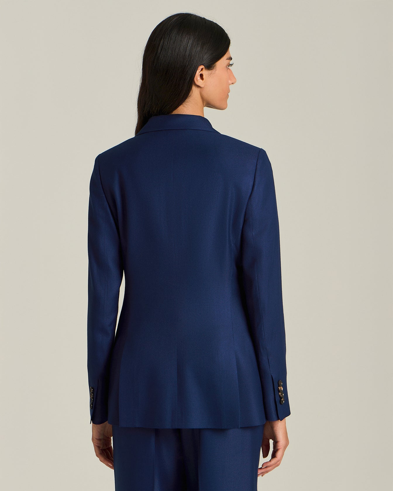 Kiton Viskose Blazer Zweireiher Gr.48