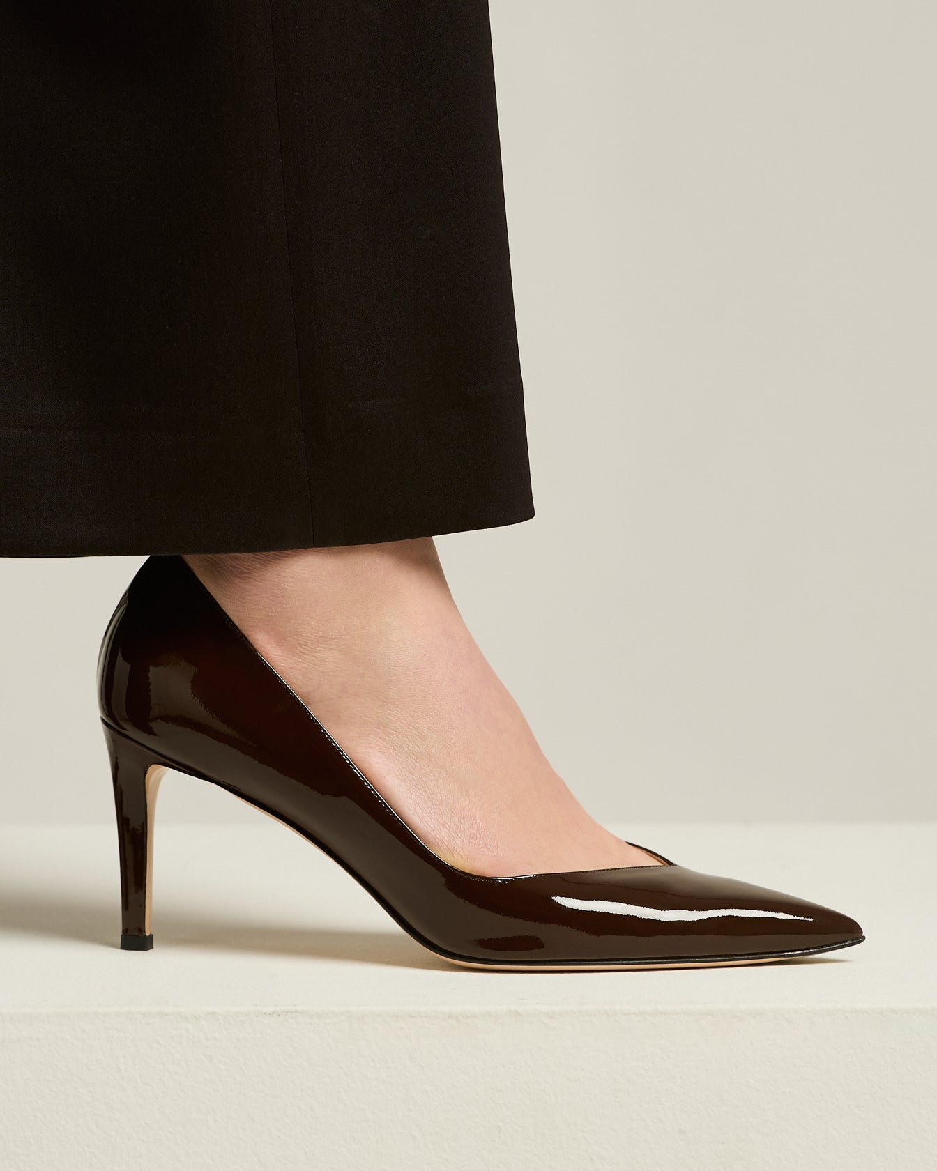 Kiton Shoes Pumps Lackleder braun 38