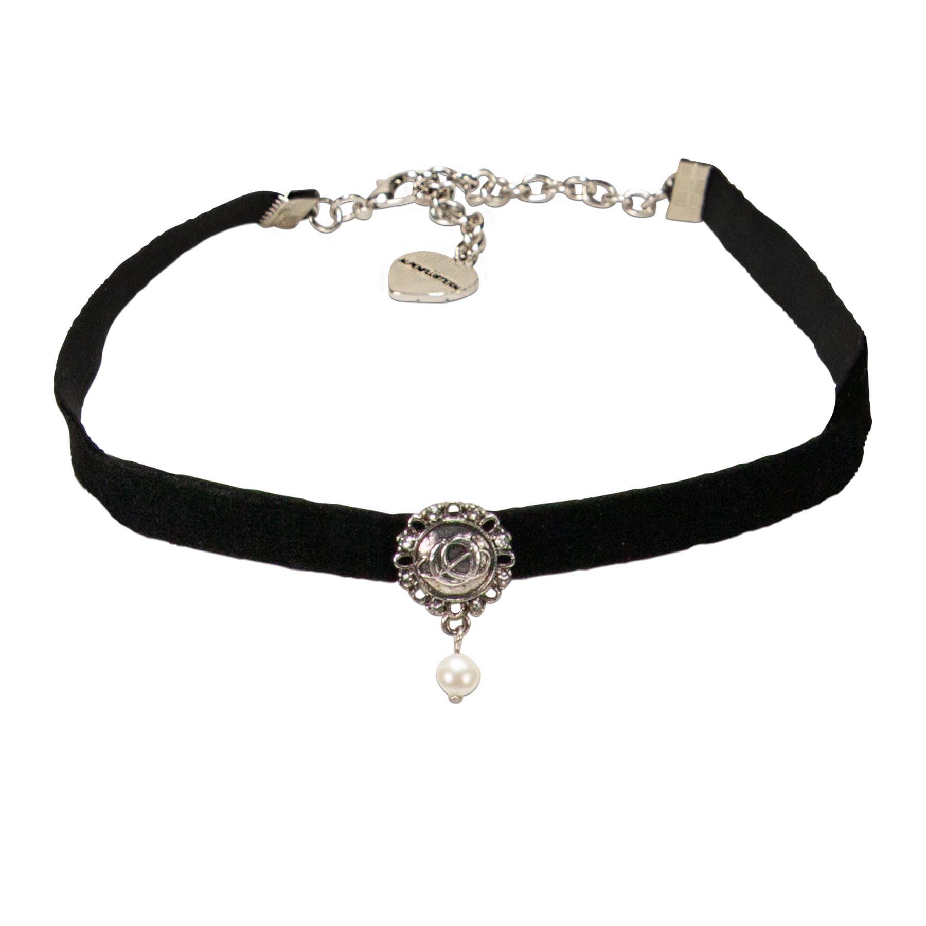 Alpenflüstern Oktoberfest DHK346 Kropfband schwarz