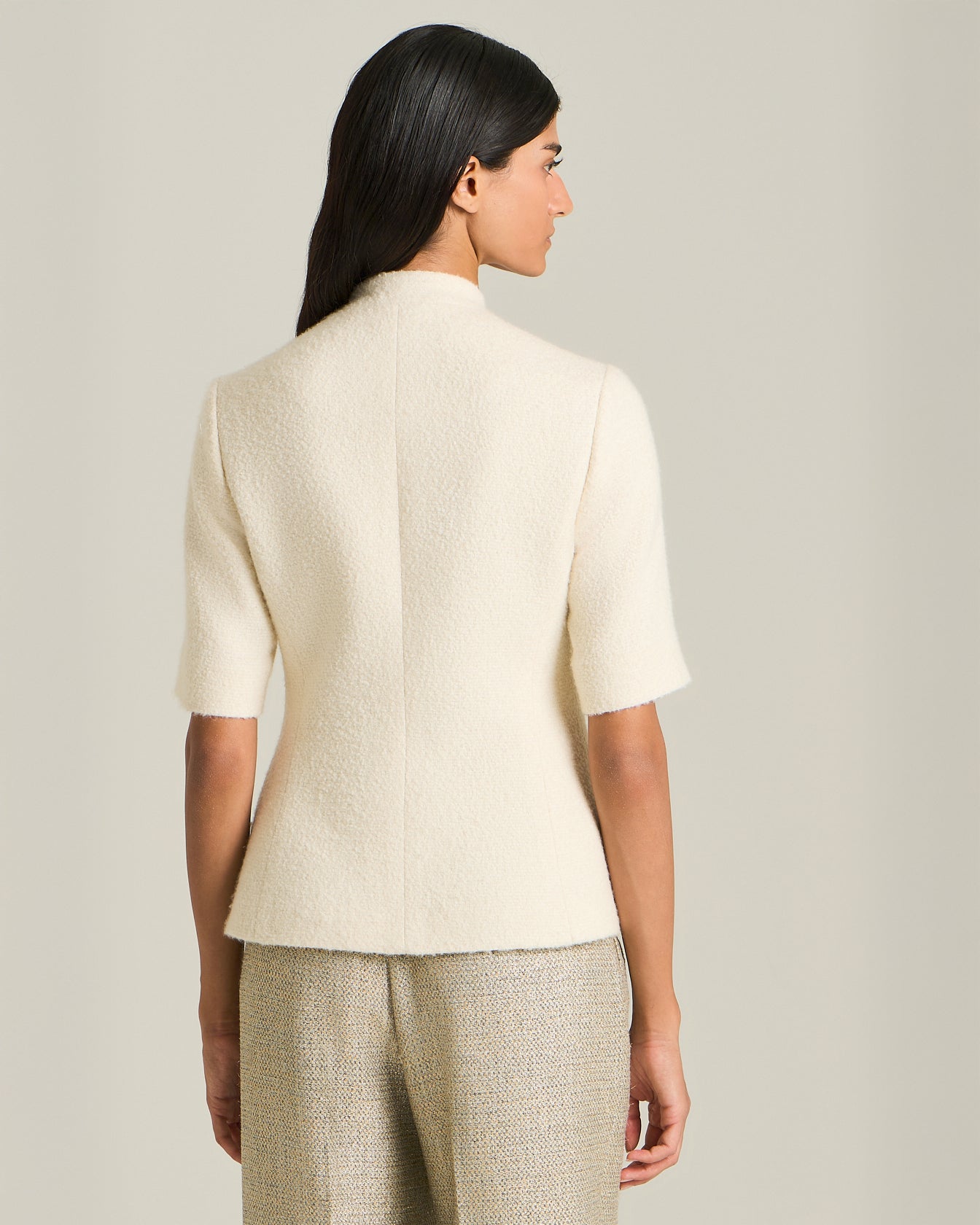 Kiton Double-Breasted Blazer Kaschmir Seide Gr.44