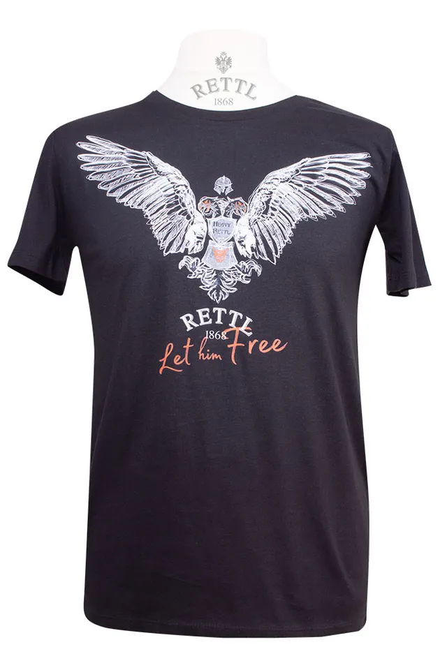 Rettl MEN Let Him Free Kiltnadel Adler Metall