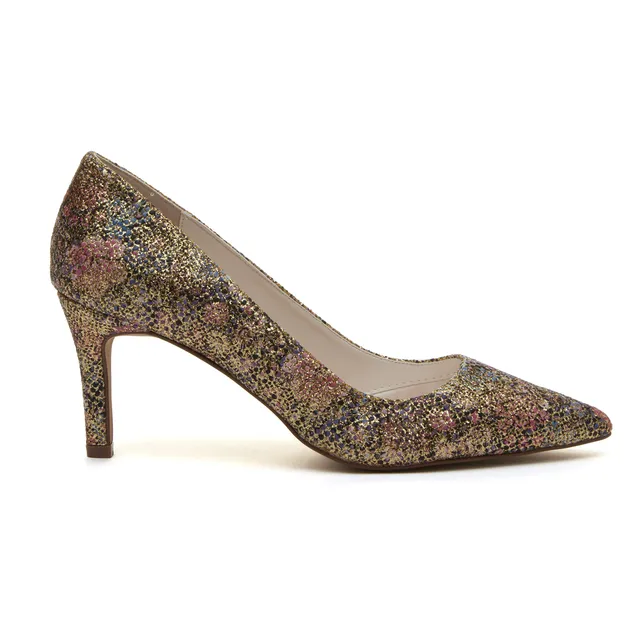 Rainbow Club Morgan Pumps Elfenbein Satin 7 cm Absatz