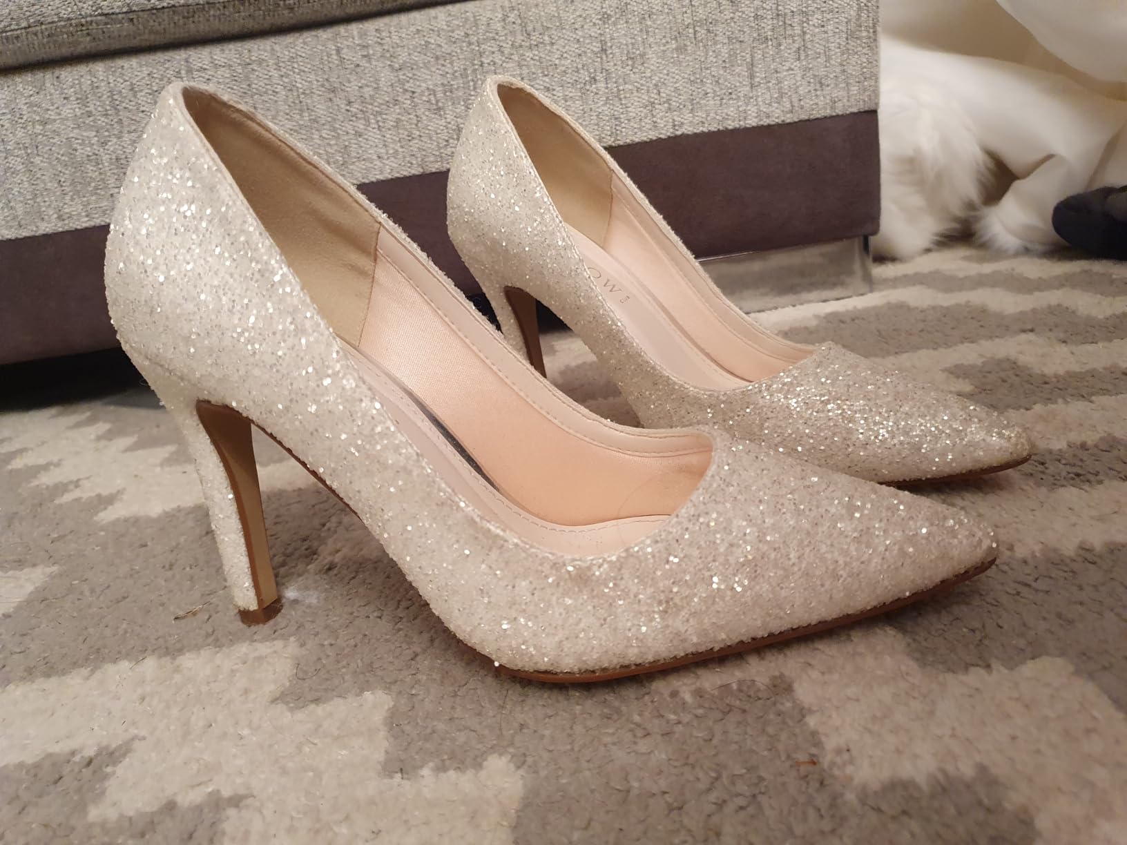 Rainbow Club Coco Pumps Brautschuhe Elfenbein Bequem