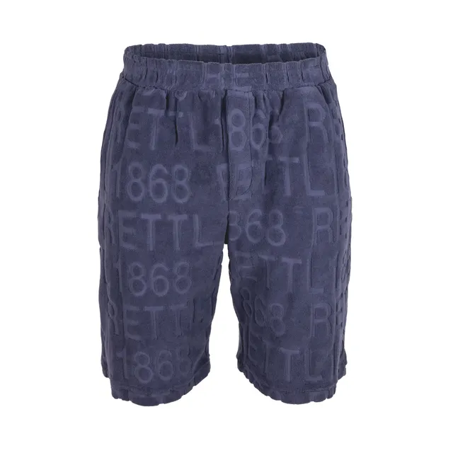 Rettl MEN Jonah Shorts Frottee blau