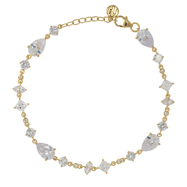 Juvelan Mariella Armband Kristall Zirkonia 17 cm + Verlängerung