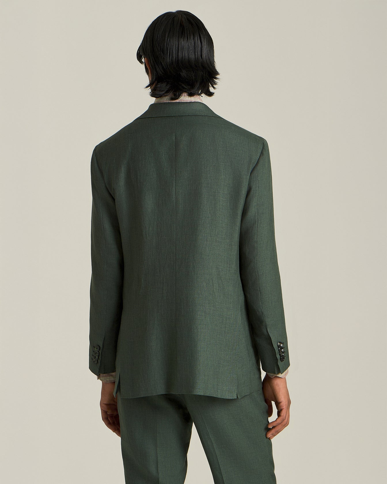 Kiton Suits Monochrome Cashmere Linen Anzug Kaschmir Leinen