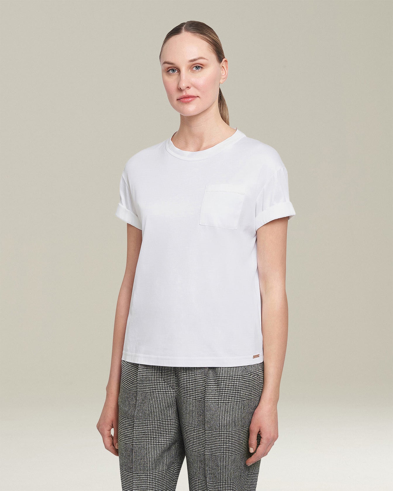Kiton Shirts Camicia Cotone T-Shirt Weiß Baumwolle