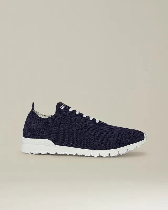 Kiton Sneakers Fit Sneaker Baumwollstrick extra light