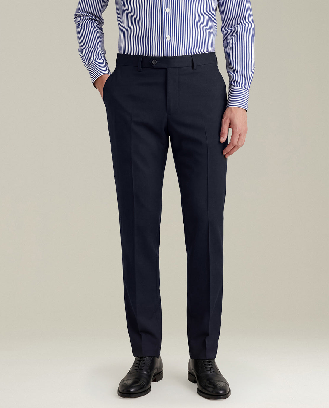 Kiton Suits Navy Blue 14-Micron Wool Suit Anzug Wolle Gr.46-58