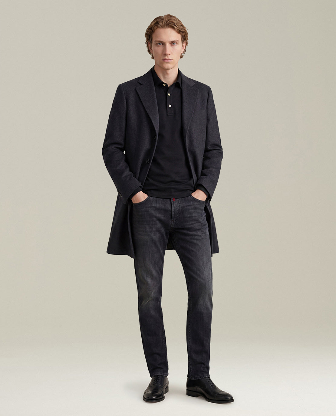 Kiton Jackets Dark Grey Outdoor Jacke Kaschmir Grau