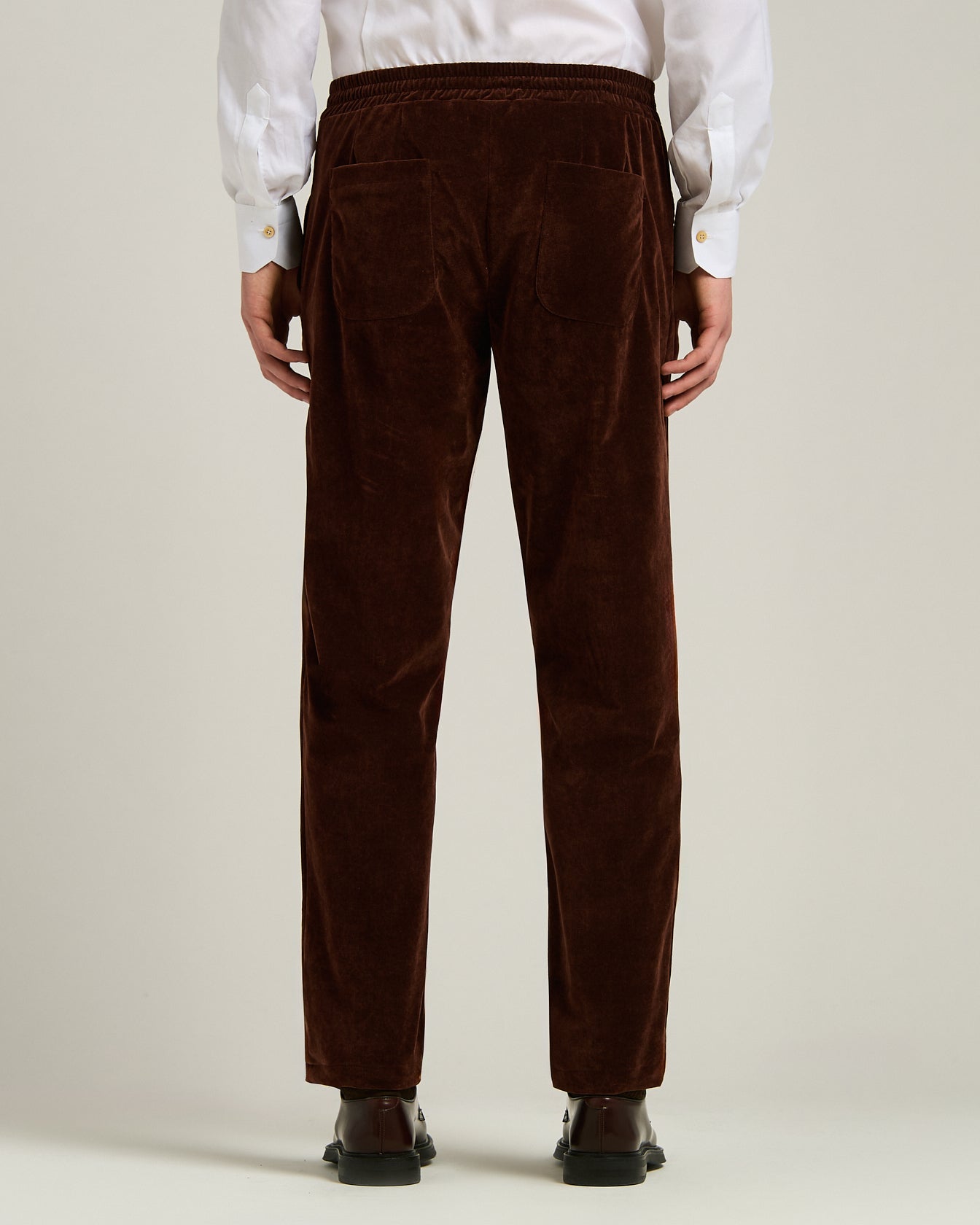 Kiton Trousers Dark Brown Corduroy Hose Braun Cord