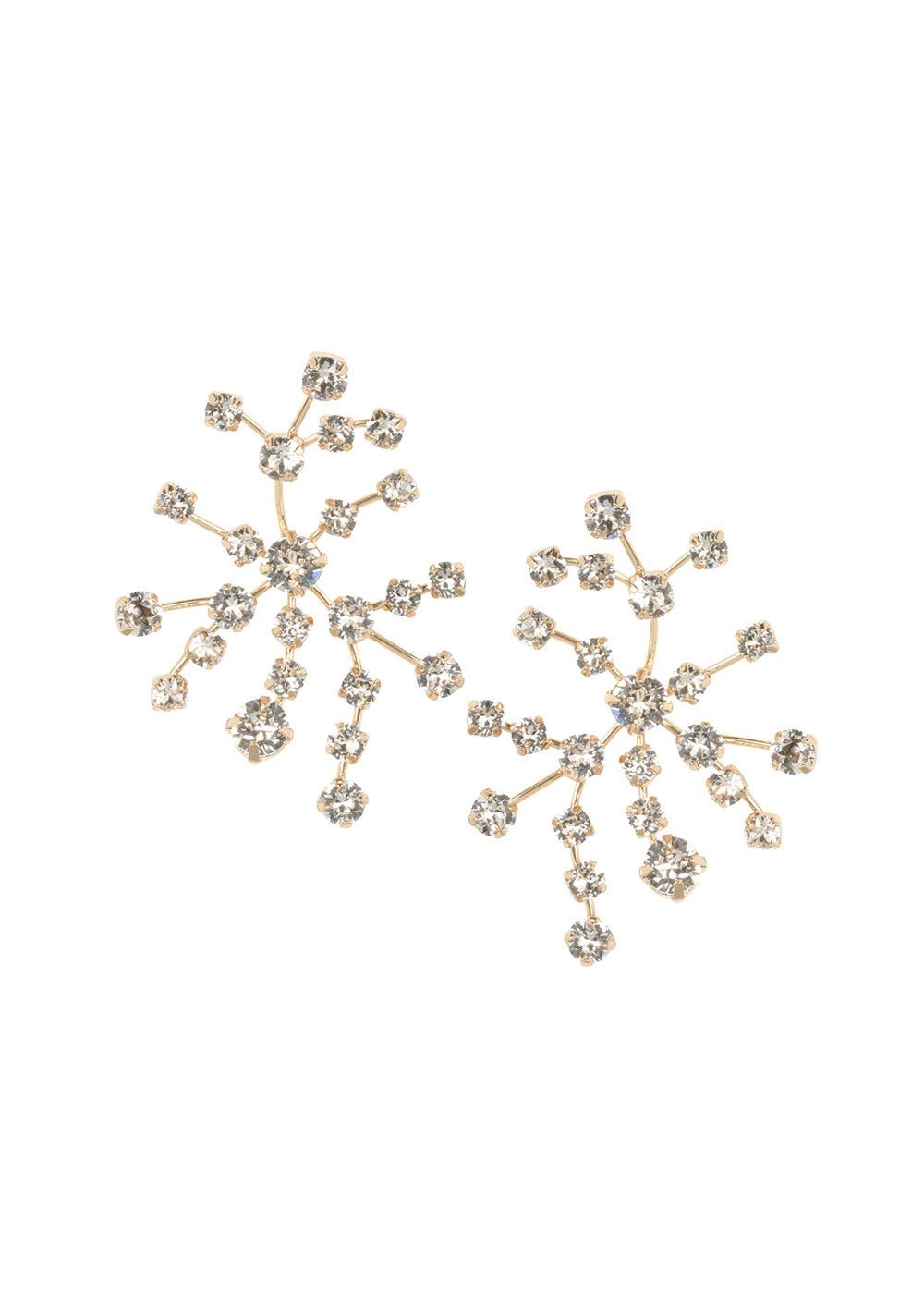 Elizabeth Bower Galaxy Crystal Ohrstecker Rhodium Stecker