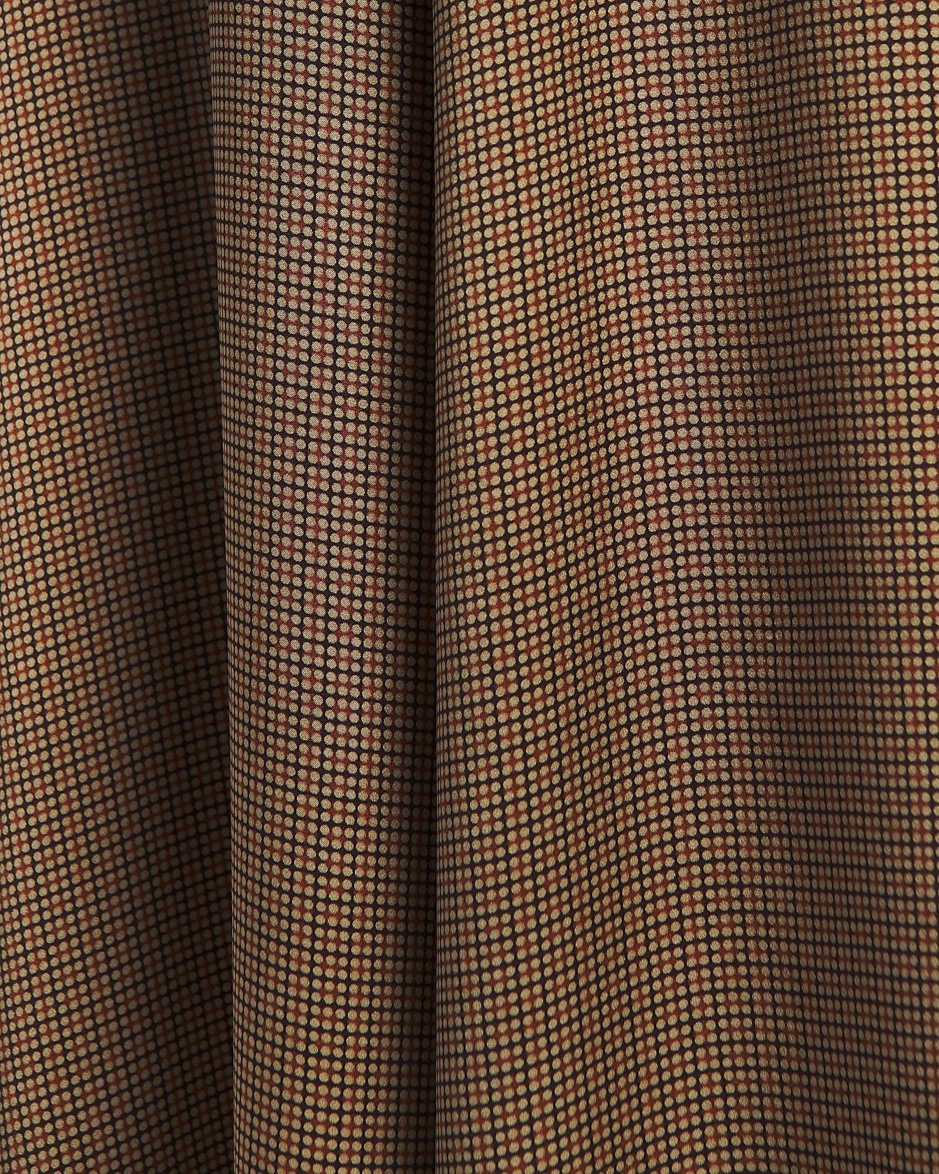 Kiton Pure Silk Long Skirt Seidenrock braun beige Gr. 36-48