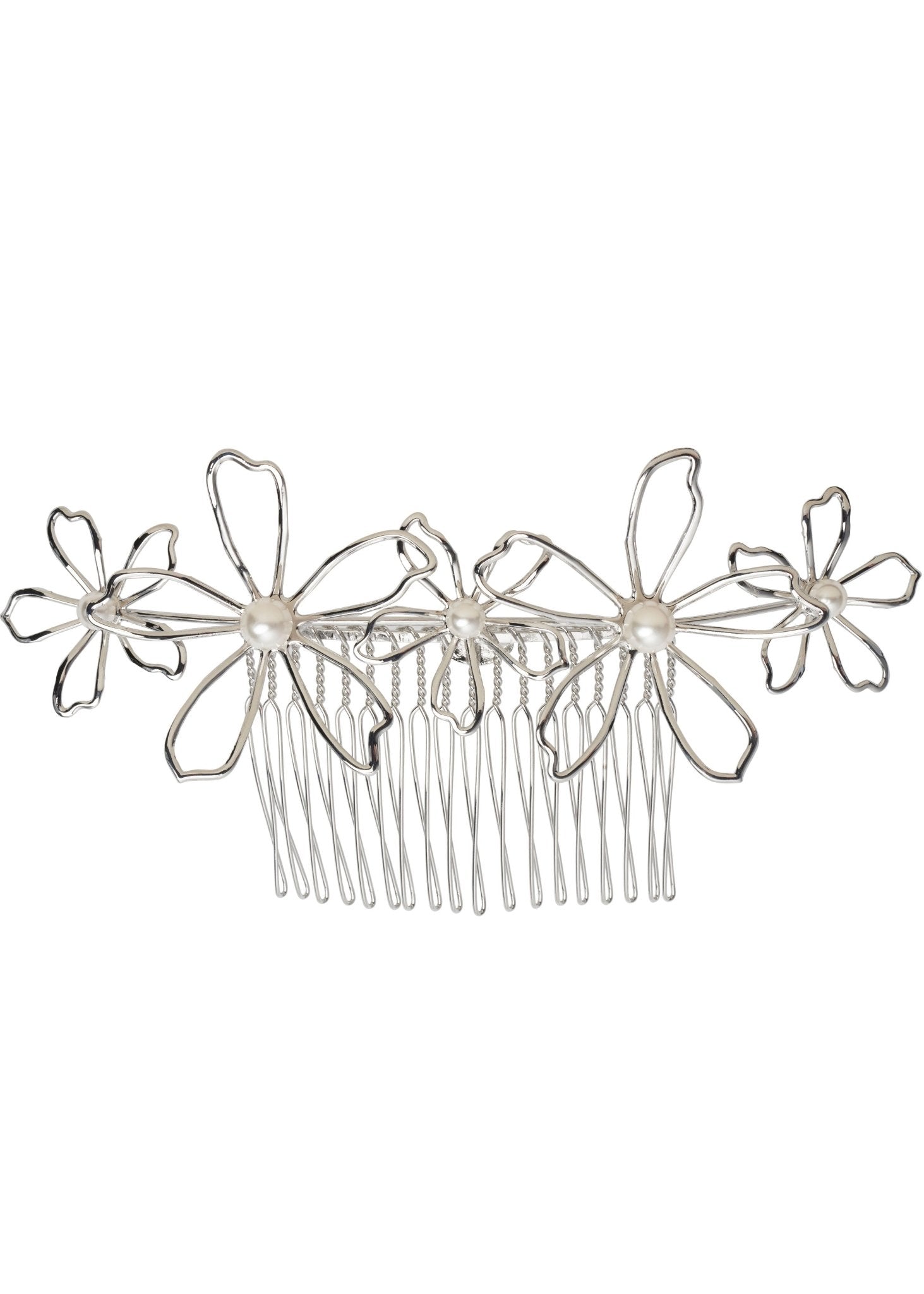 Elizabeth Bower Gilda Garland Braut Haarkamm Gold Perlen