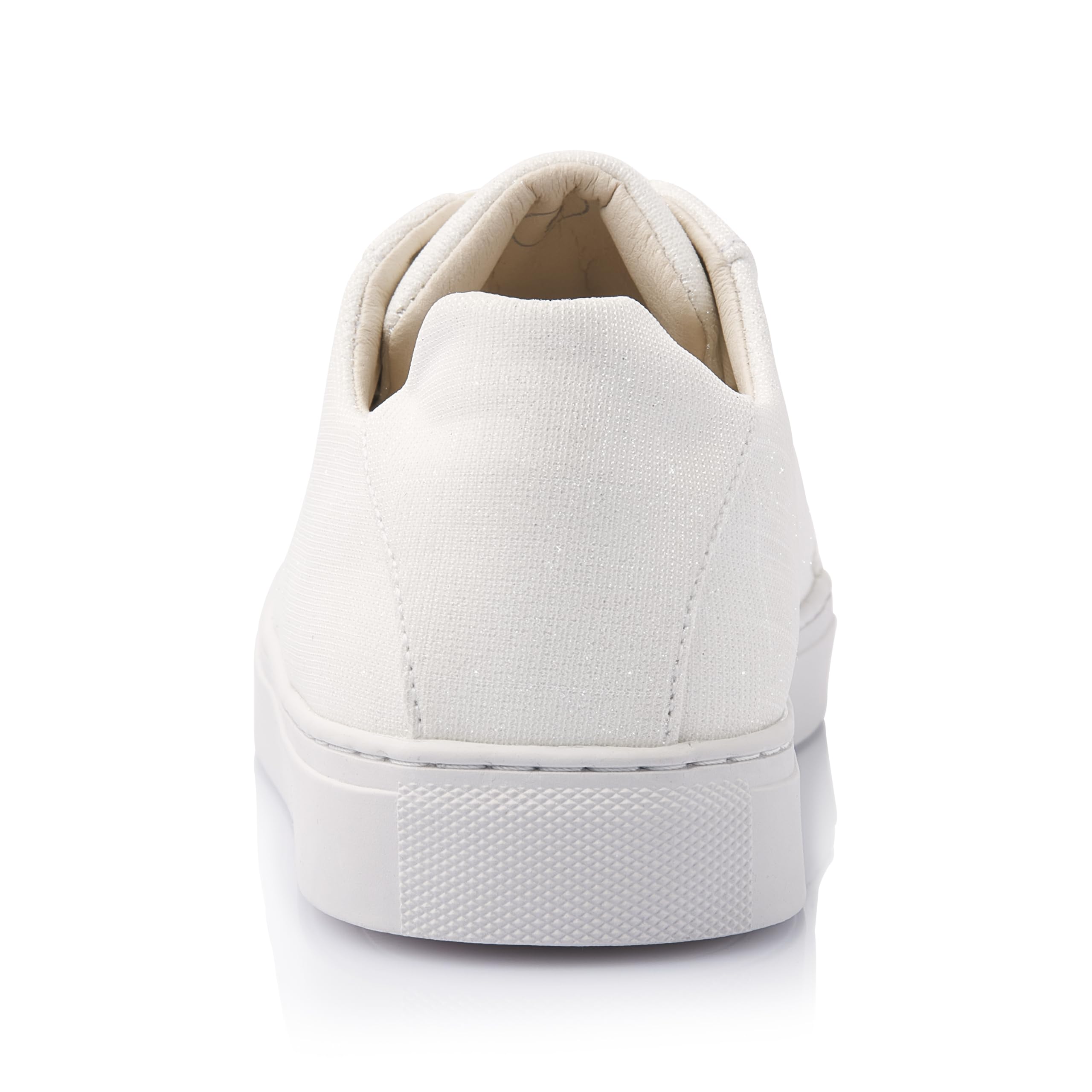 Rainbow Club Luxe Lysette Sneaker Off-White Metallic Flach