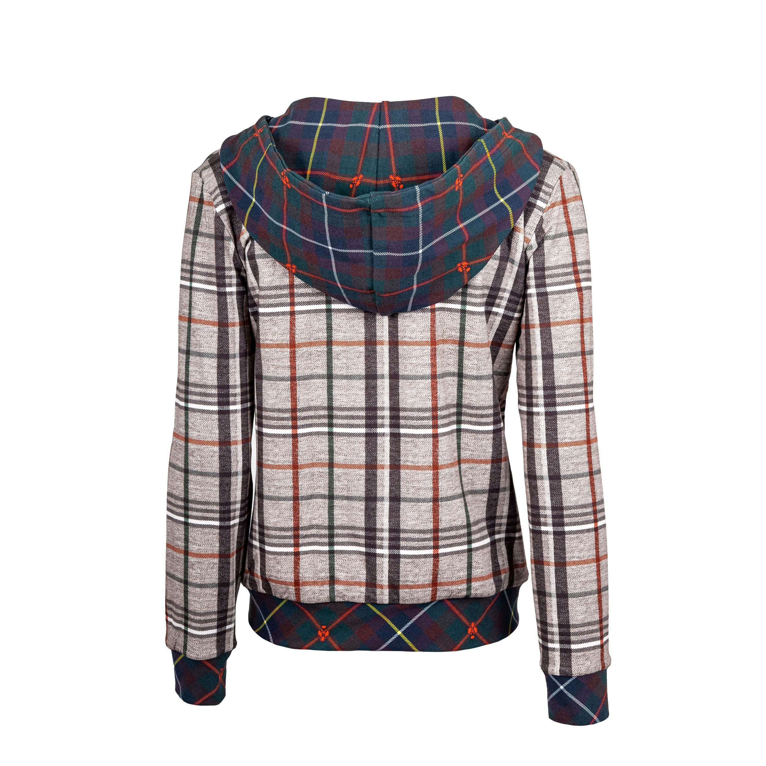 Rettl WOMEN Lin Jacke Kapuze Karoflage Gr.34-44