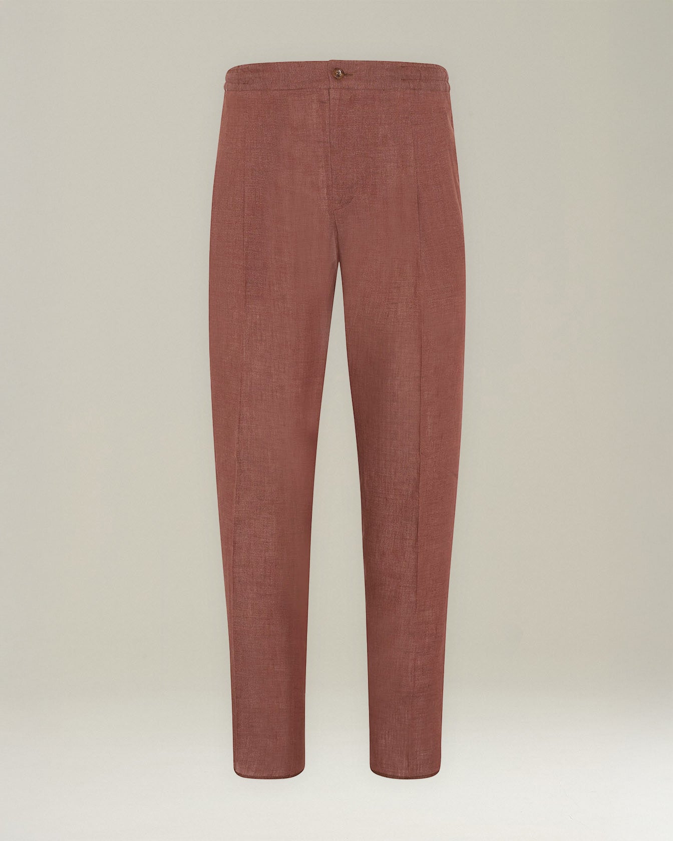 Kiton Pantalone Comfort Leinenhose Kordelzug TU