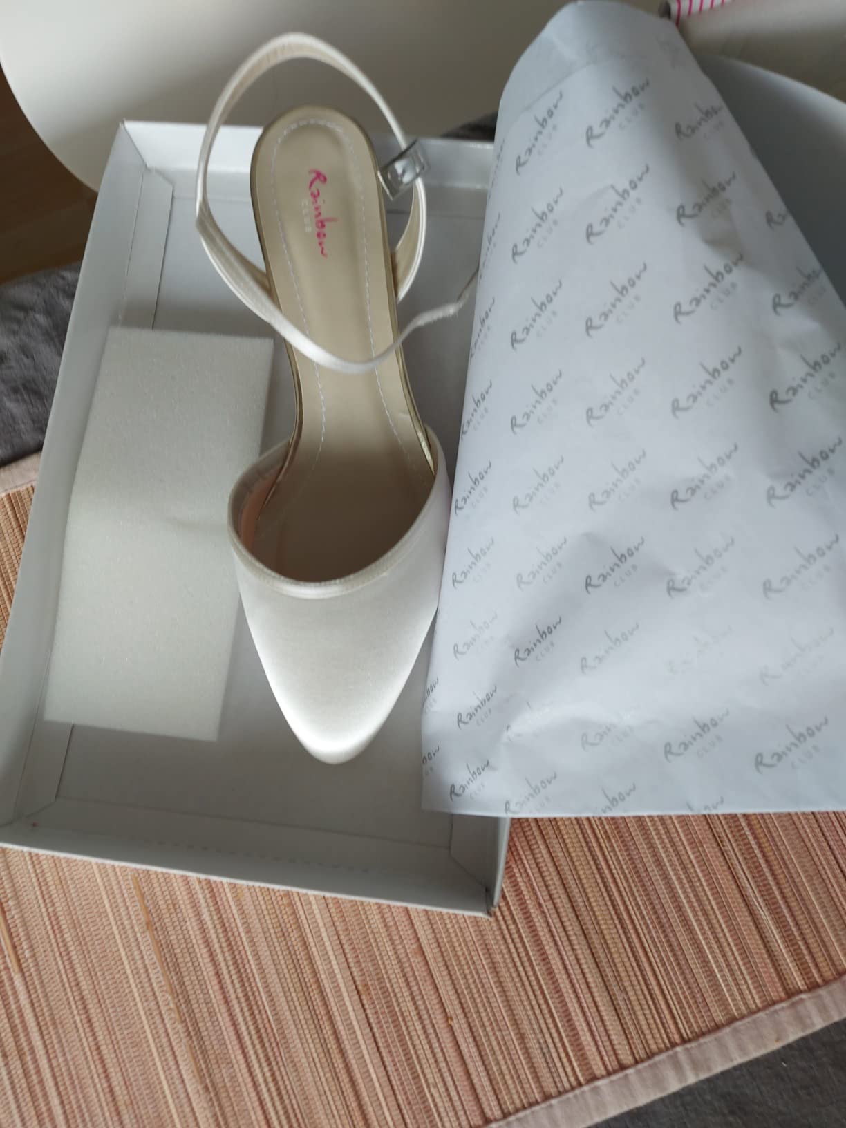 Rainbow Club Timeless Emili Braut-Pumps Ivory Slingback