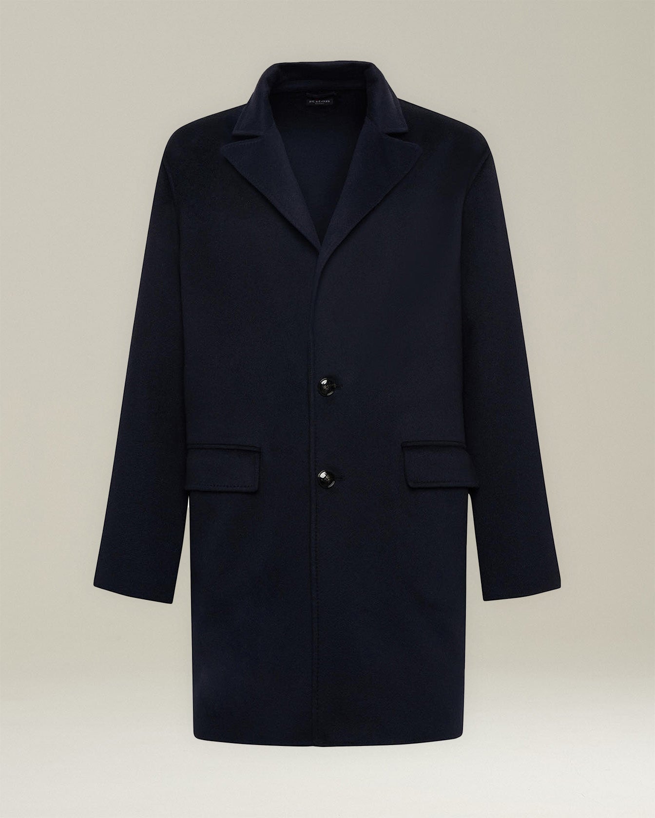 Kiton Outerwear Cashmere Double Mantel 50