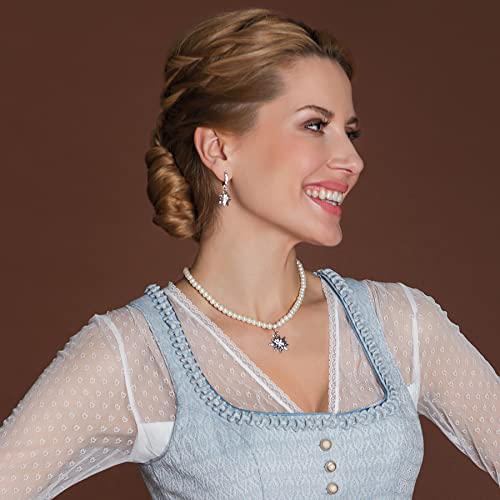 Alpenflüstern DAHEIM DHK237 Perlenkette creme-weiß