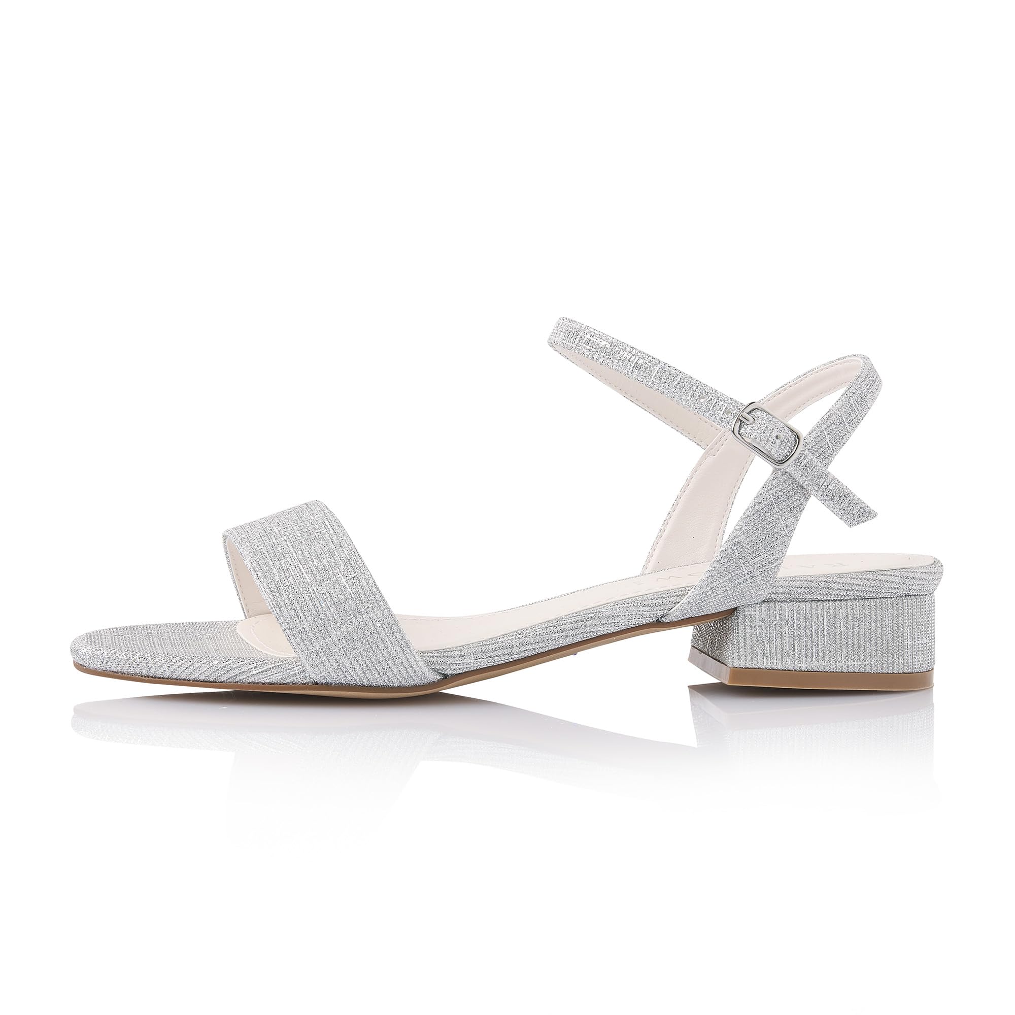 Rainbow Club Salli Braut Sandale Silver Metallic 3 cm 36-41