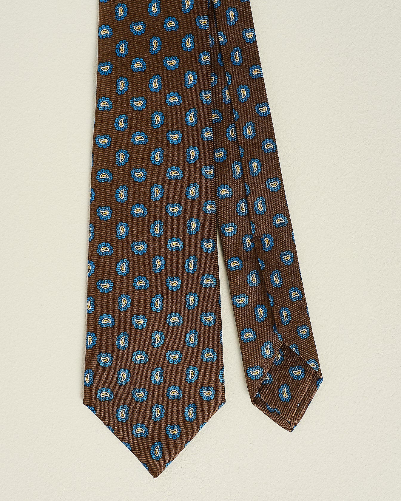 Kiton Patterned Silk Krawatte Seide Gemustert TU