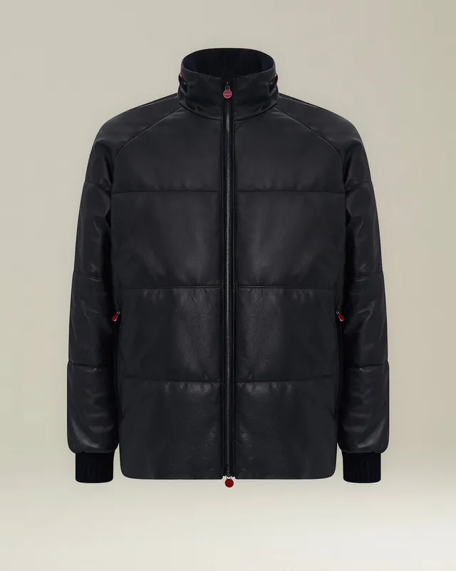Kiton Outerwear GIUBBOTTO TRAPUNTATO Jacke Nappa gesteppt
