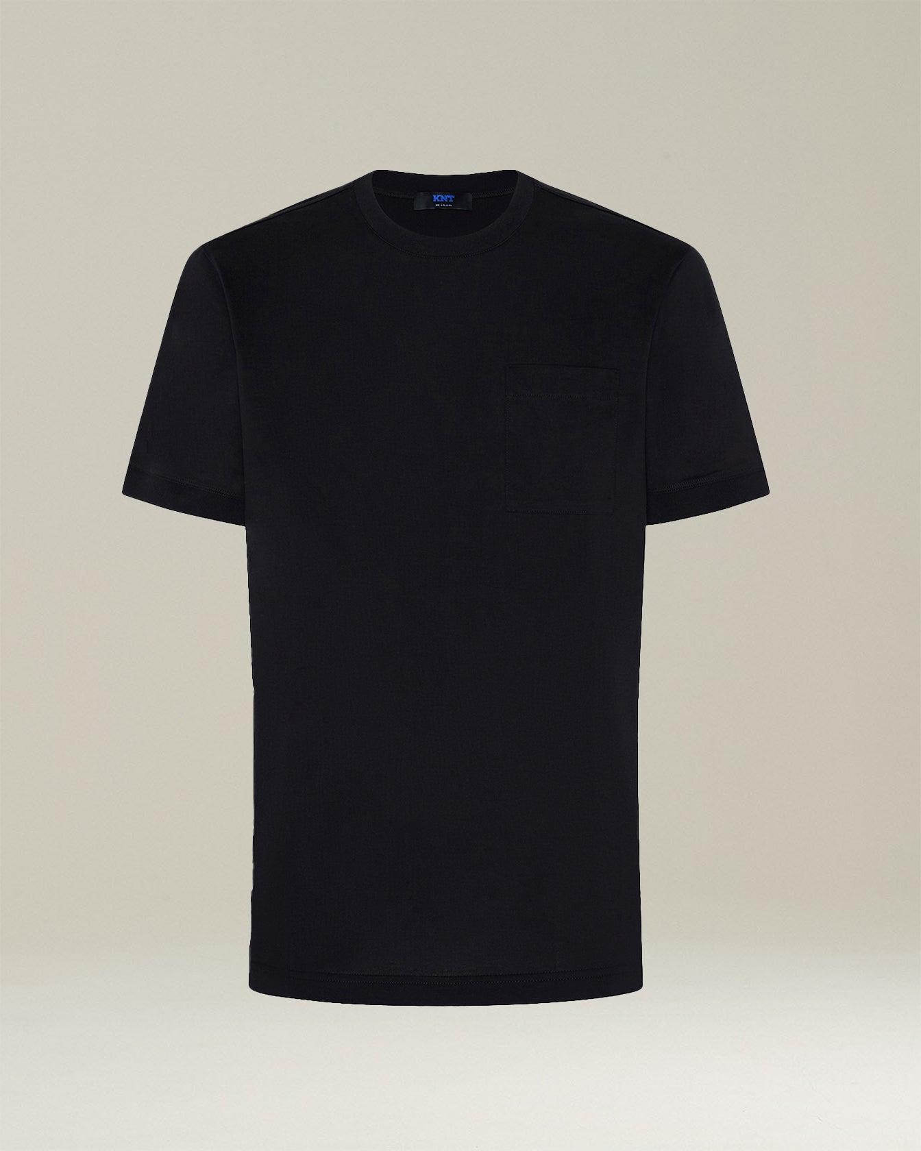 Kiton T-Shirt Jersey Brusttasche Baumwolle KNT