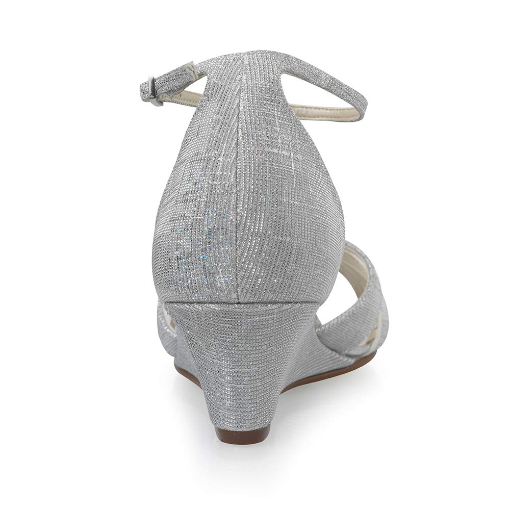 Rainbow Club Embellished Michelle Sandalette Silber