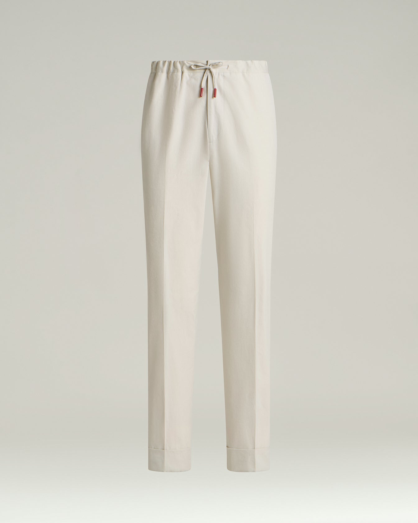 Kiton Beige Cotton Trousers Hose beige Baumwolle Gr 46-58