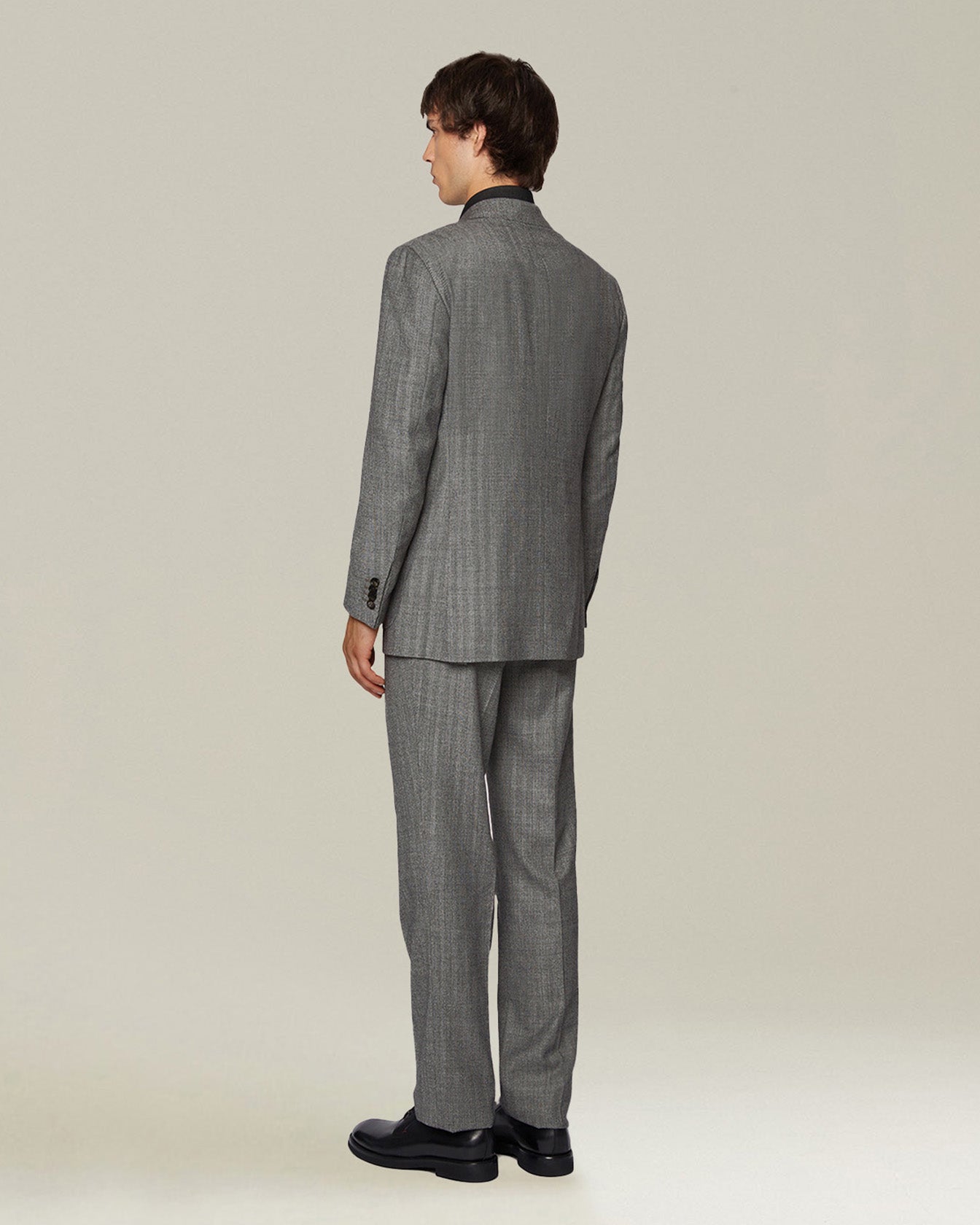 Kiton Suits Anzug Fischgrat Wolle Herren Party