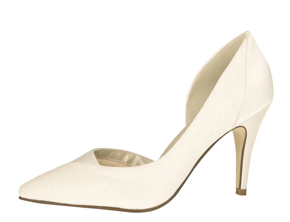 Rainbow Club Essentials Range Roux Brautschuhe Ivory 9cm