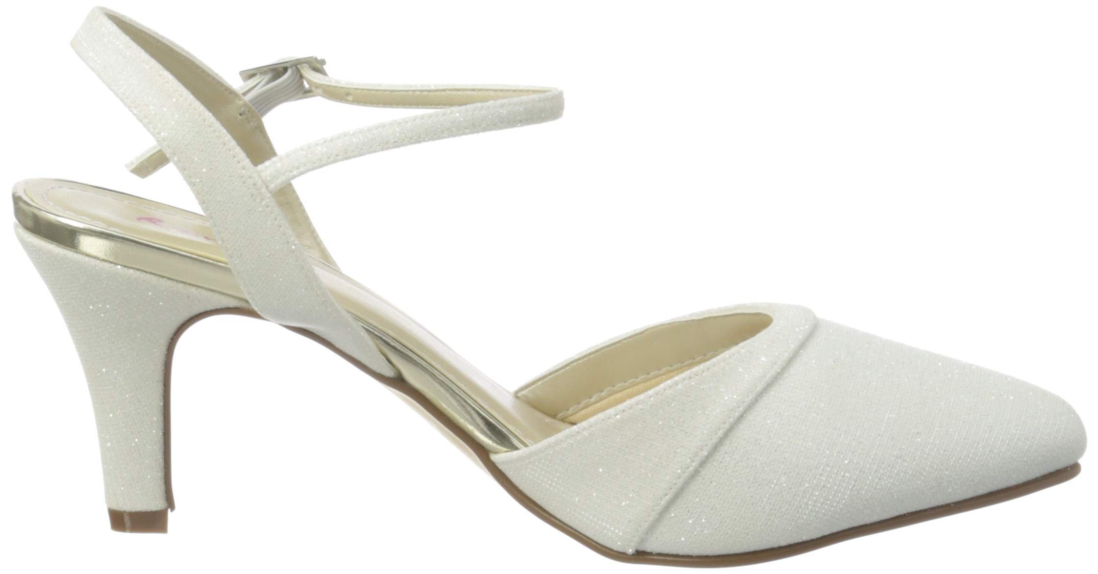 Rainbow Club Essentials Marlie Slingback Off-White Metallic