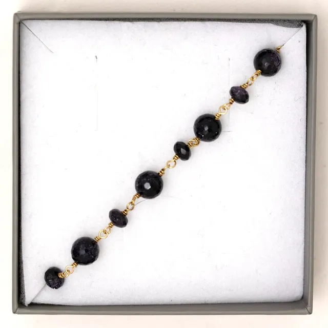 Juvelan Amazonite Halskette Gold 40 cm