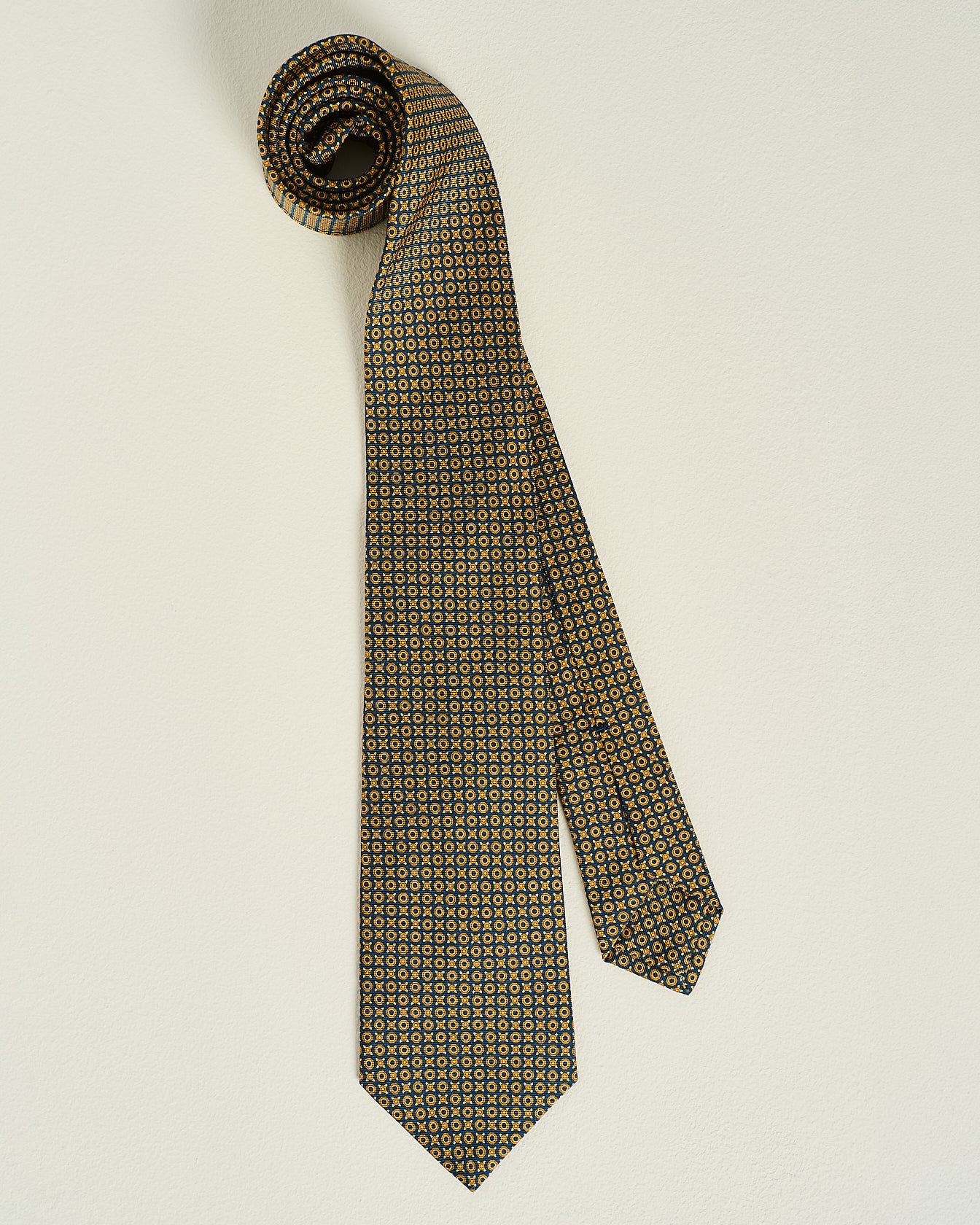 Kiton Tie Patterned Seidenkrawatte 8,5 cm