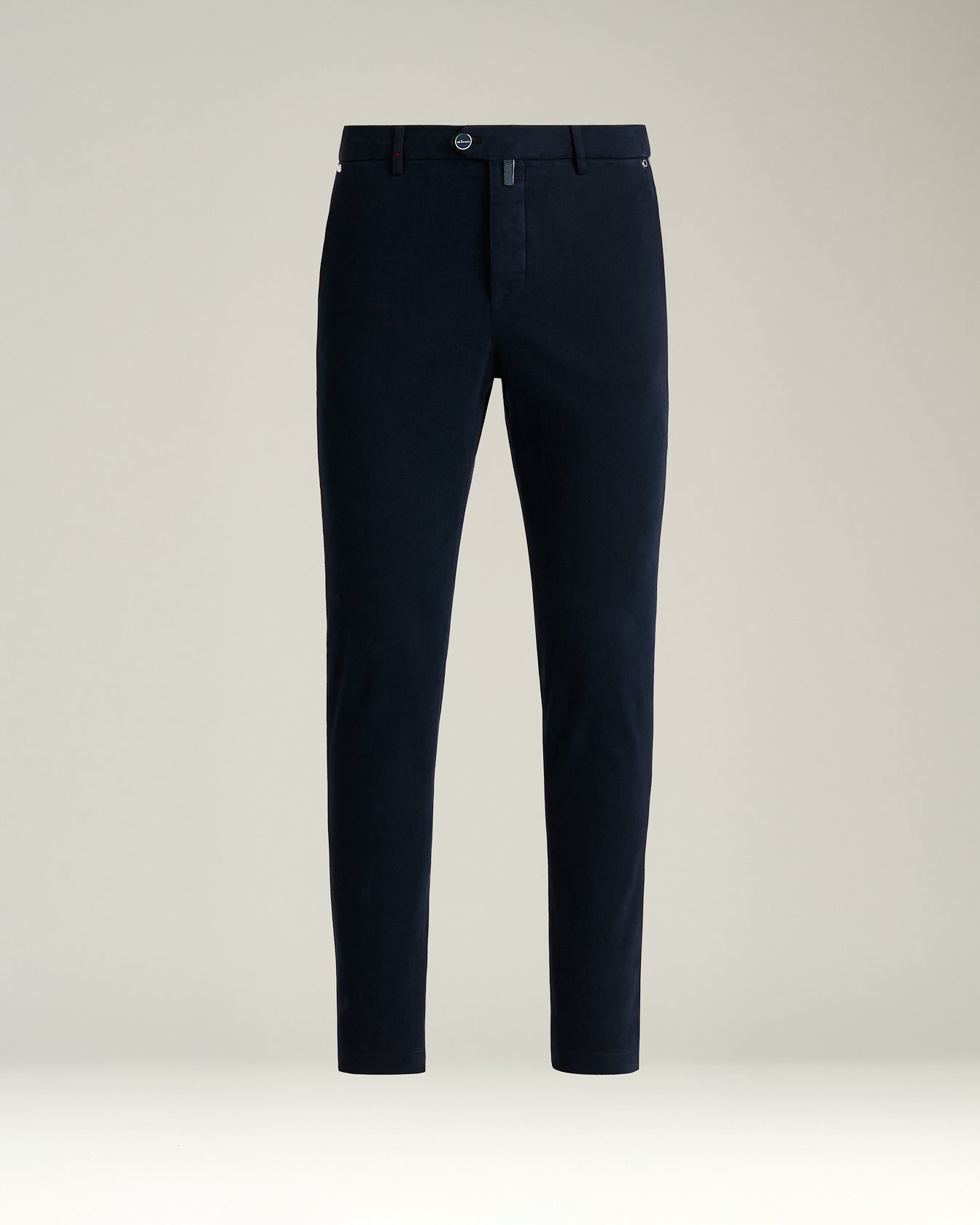 Kiton Trousers Stretch-Hose Baumwolle Navy
