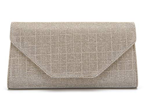 Rainbow Club Handbags Saskia Clutch gold Textil 24cm