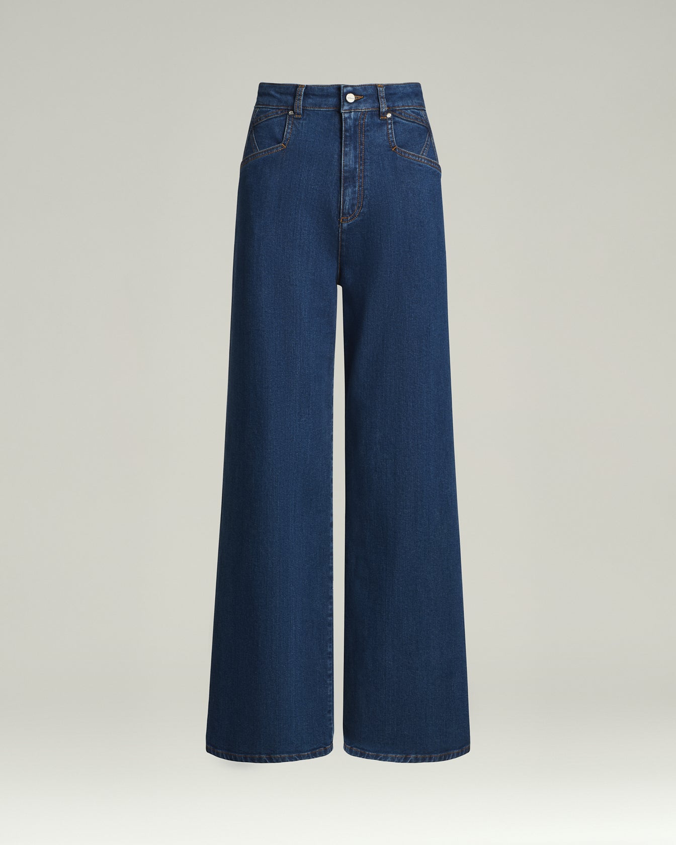 Kiton Jeans TAILORED DENIM TROUSERS Hose Denim hoher Bund