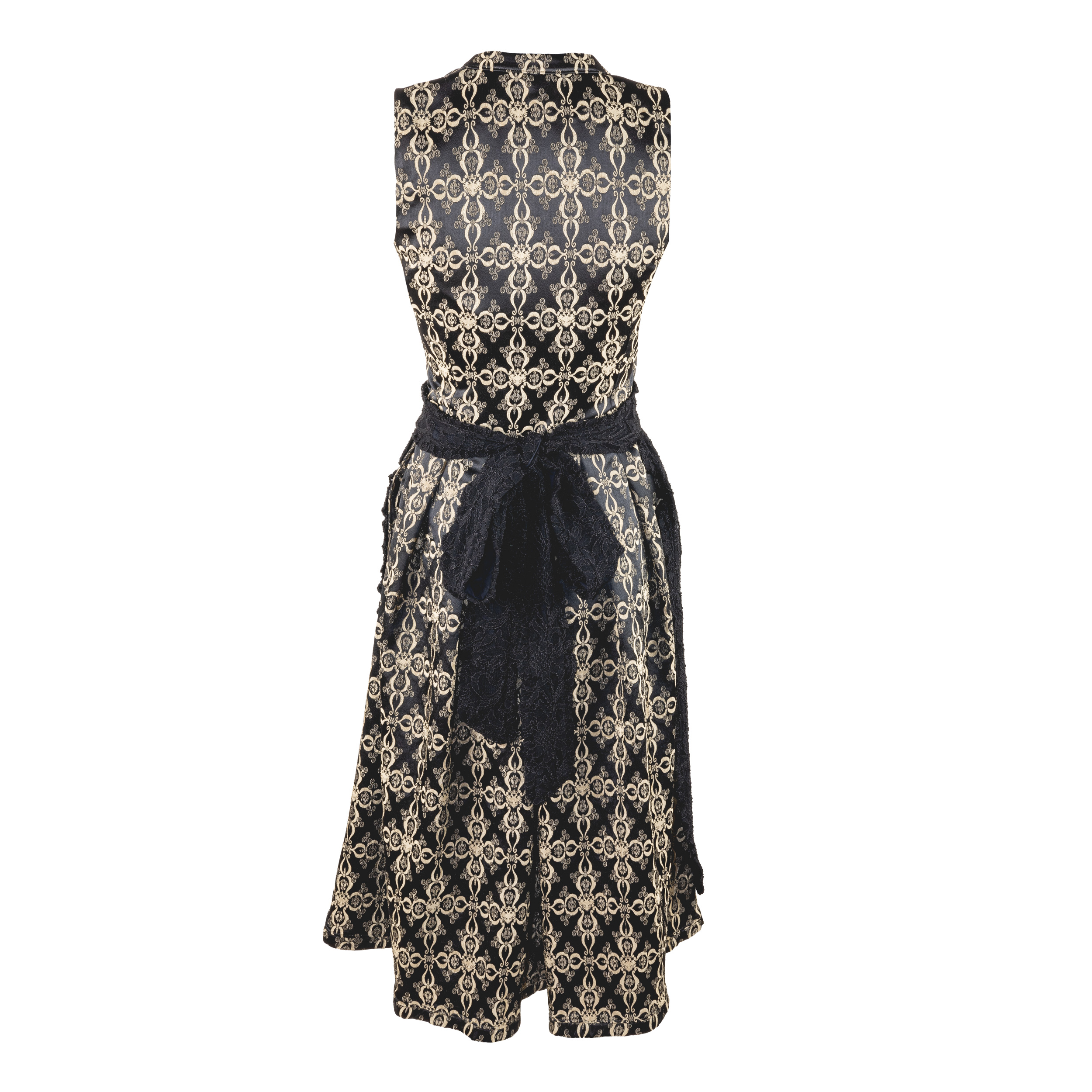 Rettl Flori Dirndl Damen Trachtenkleid mit Spitze